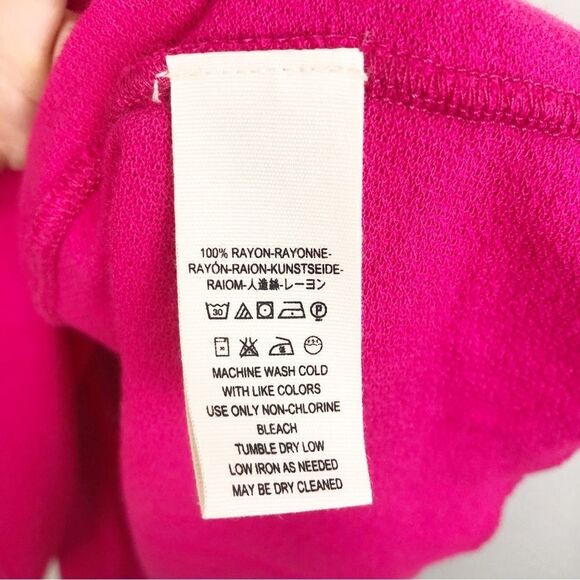 FREE PEOPLE | WE THE FREE Coconut Gathered Flutter Sleeve Pink Top Women’s Small - Picture 9 of 9